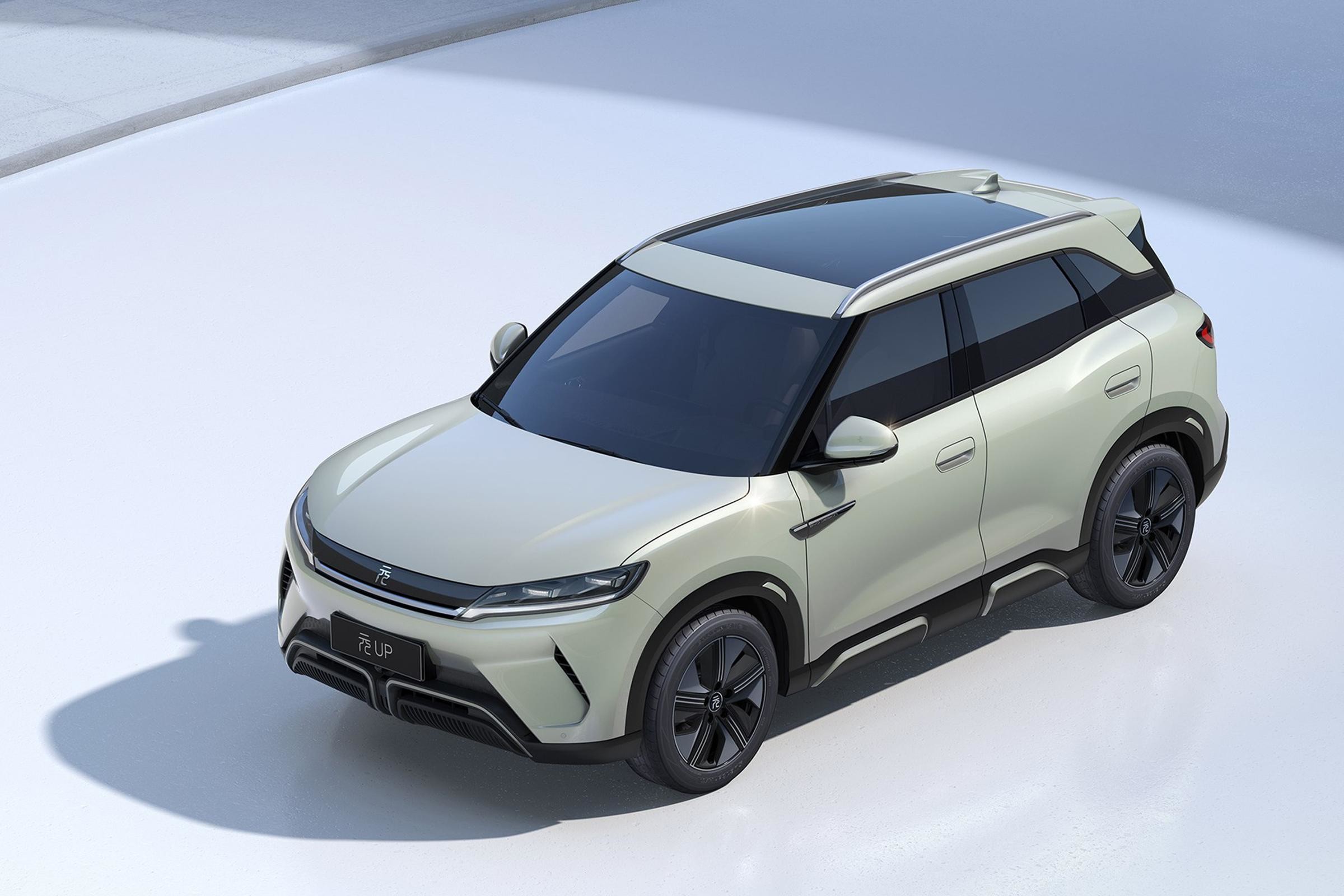 BYD Yuan Up Advanced Interfaces And Wireless Technology For Efficiency
