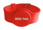 Anti Collision Silicone RFID Chip Wristband For Person Identification Membership