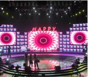 Quality Die Casting Aluminum Indoor Rental Curved Led Display 250X250mm wholesale