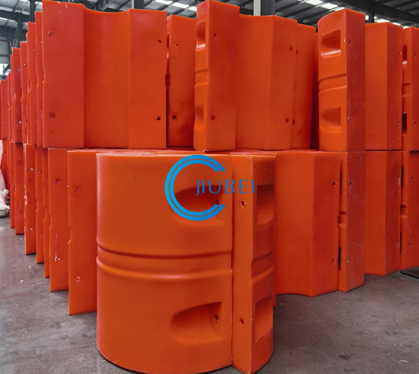 UV Resistant Floating Hdpe Pipe / Hdpe Pipe Floater With Excellent Flexibility And Buoyancy