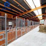 European Horse Stable Fronts Panels Steel Wood Weatherproof Powder Coated