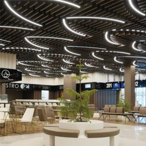 Quality 30X150mm Aluminum Metal Ceiling Metalworks Acoustic Box Baffle Ceiling wholesale