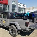 Stainless Steel Thorax Bed Rack System for Toyota Tacuma Jeep JT 400 Kg Load