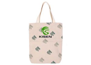 Quality Washable Cotton Canvas Shopping Bags Handled Style Customized Size / Logo wholesale