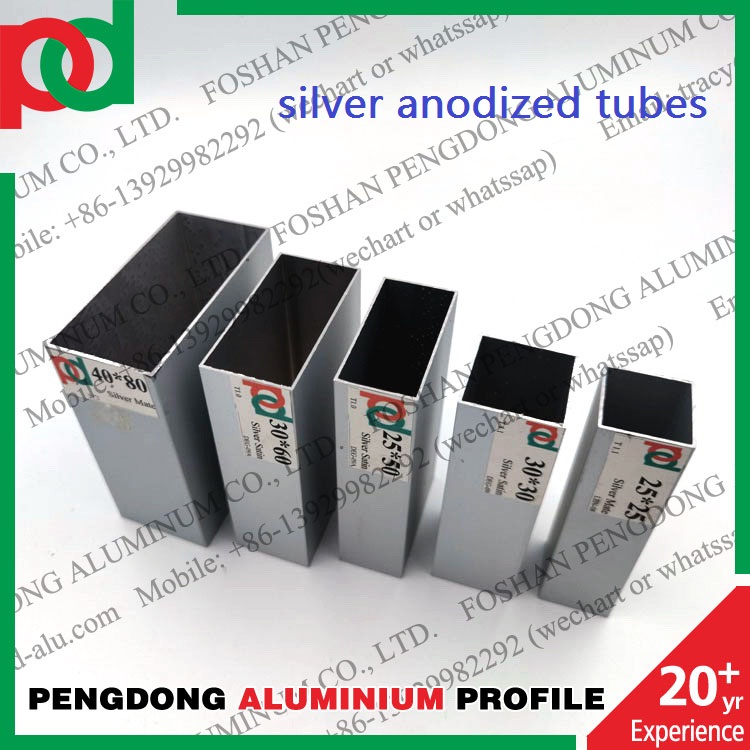 40x40 Extruded Aluminium Tube Profiles Anodized Aluminum Angle
