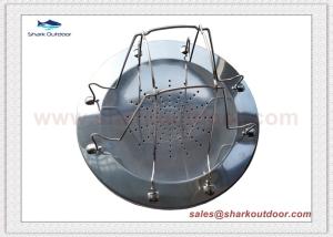 Quality Stainless steel camping round stove toaster wholesale