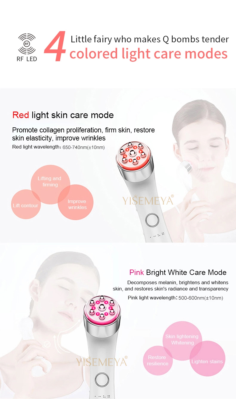 Acne Treatment RF LED Multifunction Beauty Device Facial Beauty Equipment