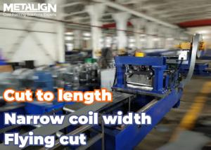 Quality Narrow Coil Flying Cutting To Length Ctl Machine 1.5-2.5mm Material Thickness wholesale