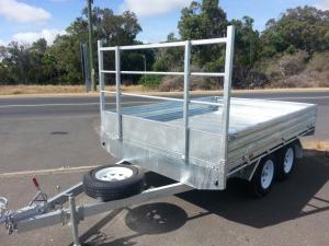 Quality Rocker Roller Tray Top Trailer 10 X 6 Tandem Trailer With 4 Wheel Disc Brakes wholesale