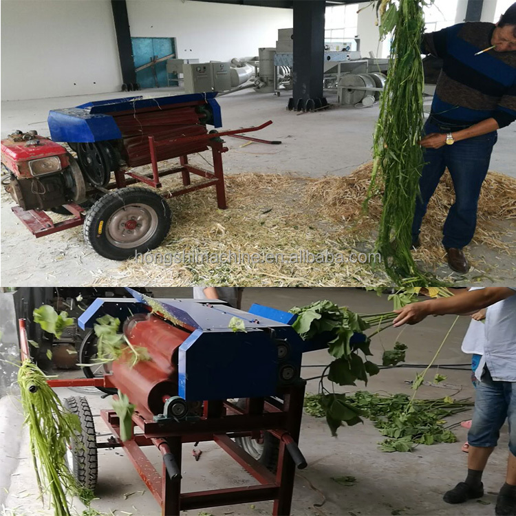 Kenaf Hemp Fiber Decorticating Machine , 1200r/min Sisal Fiber Extracting Machine
