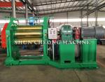 45kw Rubber Calender Machine , 3 Roll Calender Machine XY-400X1400