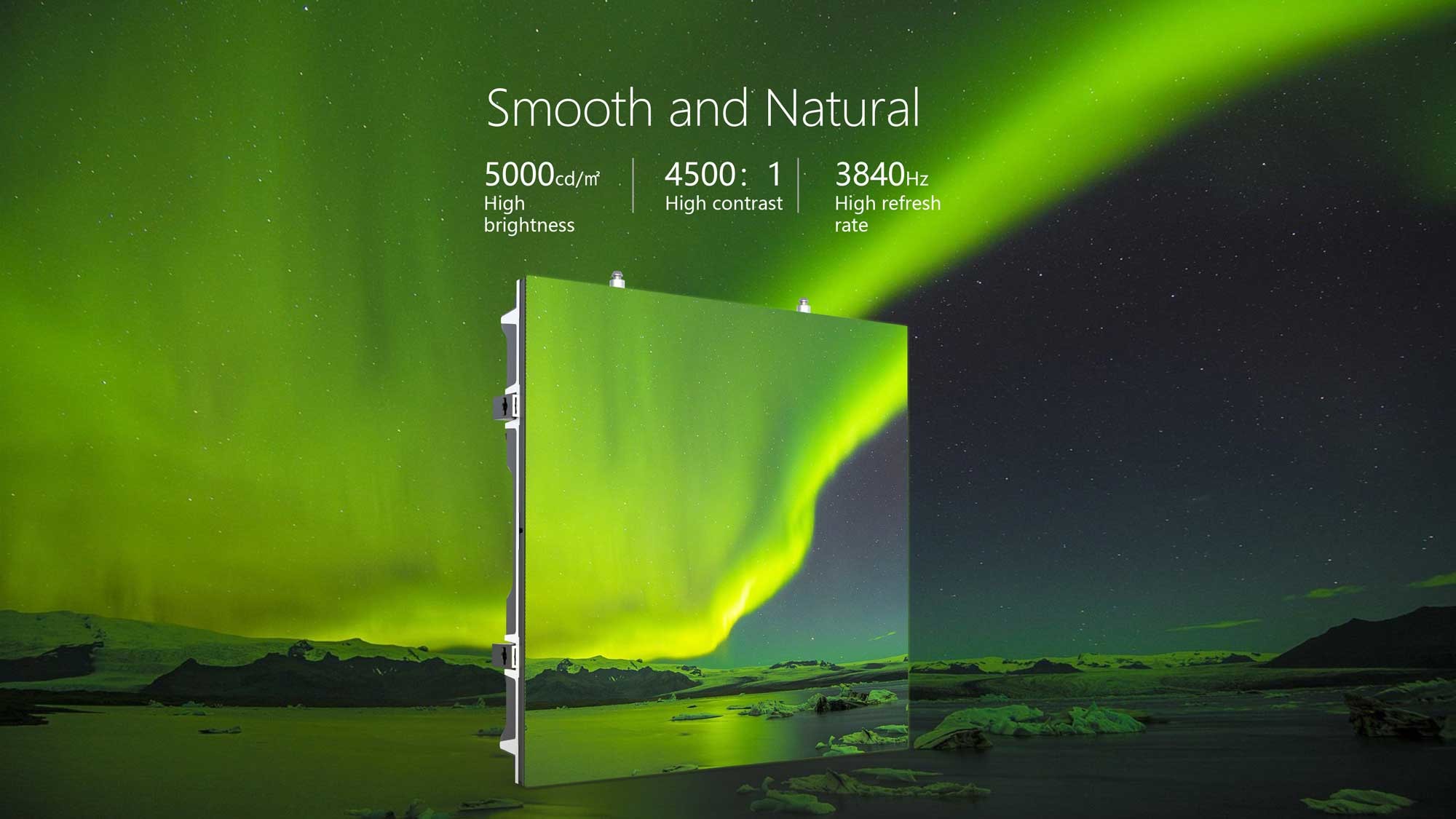 1920HZ/S Indoor Rental Led Display Screen 1000mcd/M2 HRRIM-P3.91