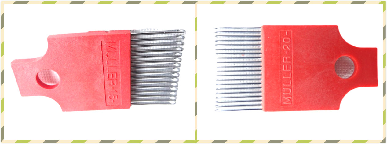DAHU DH 750 SL Knitting Machine Spare Parts Lace Pipe 10 Guage Warp Knitting Needles