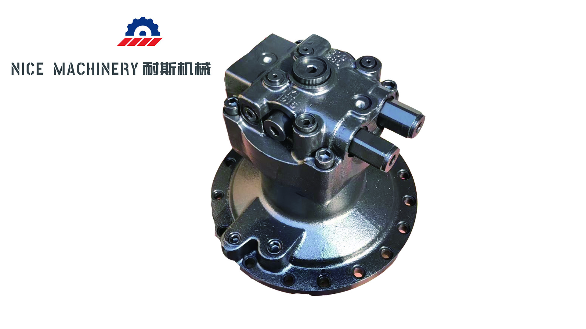 16 Hole Excavator Swing Motor Slew Motor 13 Teeth For Kobelco SG08 SK250-8