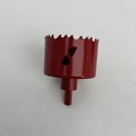 Arbored bi-metal hole saw with mandrel
