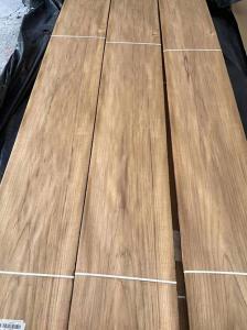 Quality 0.20MM Crown Cut Burma Teak Wood Veneer For Fancy Boards wholesale