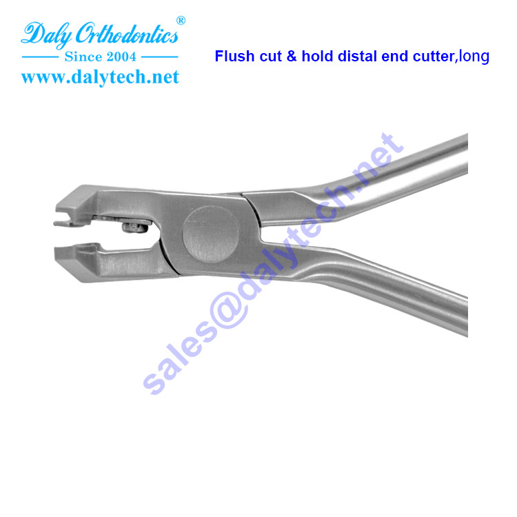 Flush cut and safety hold pliers of orthodontic appliance from dental solutions