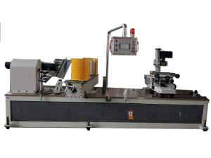 Light Control Spiral Paper Tube Machine Single Knife Cutting Stainless Steel Table - Board