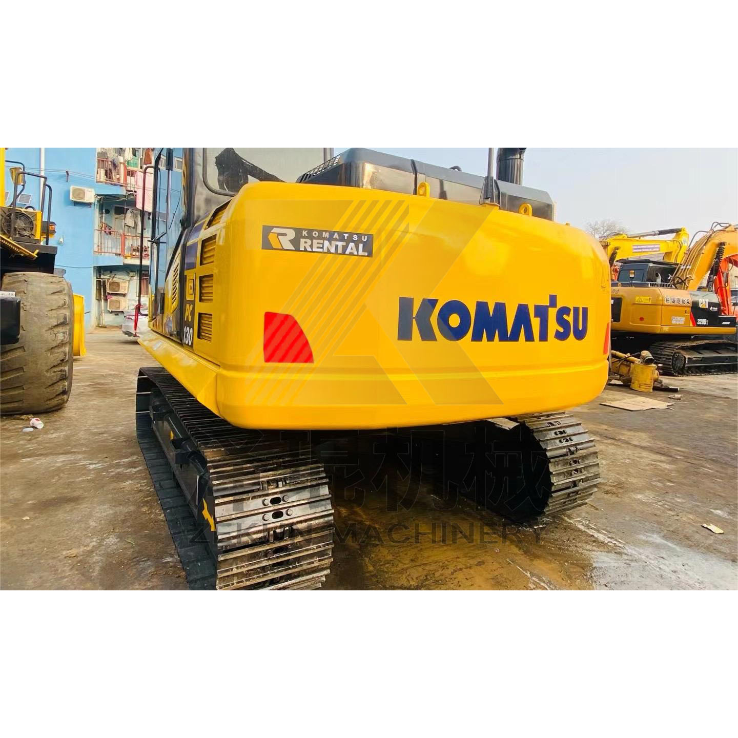 Secondhand Komatsu PC120-6 PC130-7 PC128 PC130-8M0 Excavator for Trench Construction