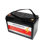 BMS 100AH 12V 24V Battery Lifepo4 Battery Rechargeable RV Solar Battery Li Ion