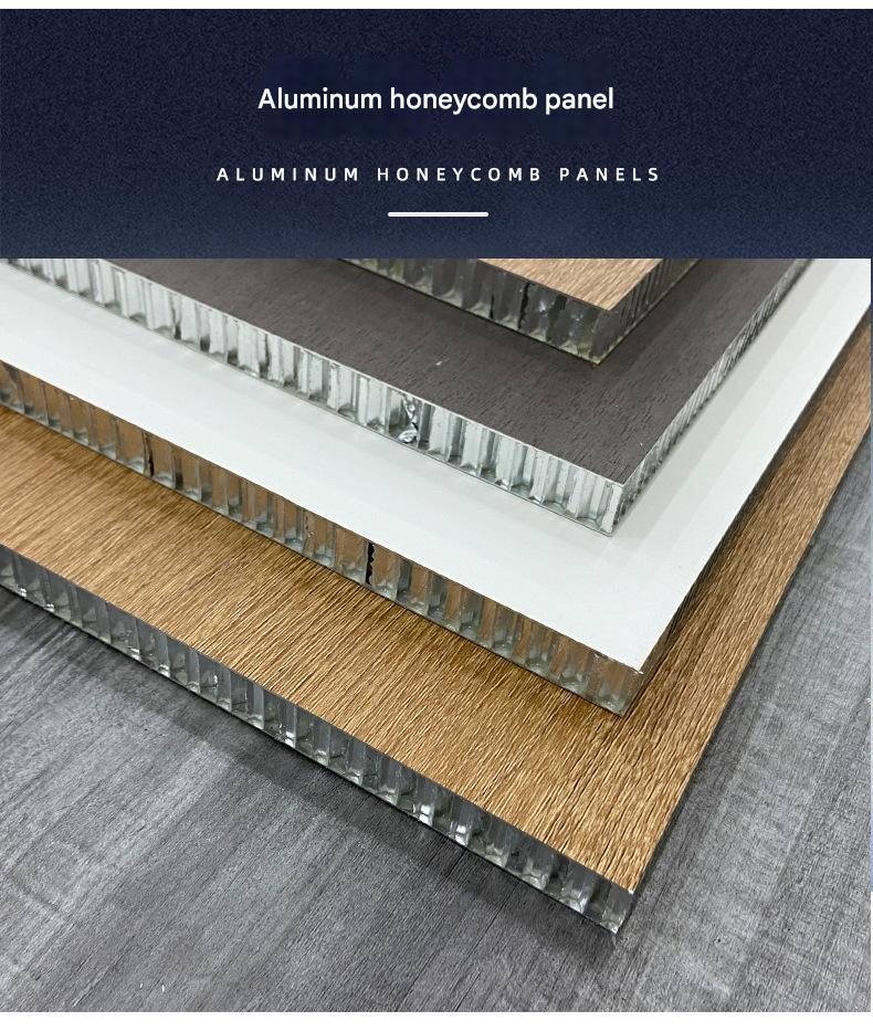 Aluminum Honeycomb Panels Ceiling Design Facade Wall System Decorative Composite Building Wall Panels Perfect for Indoor