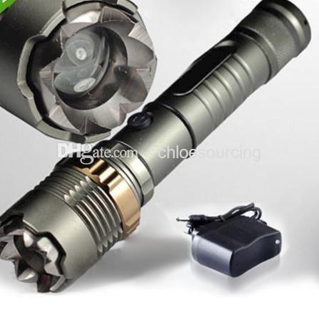 2000 Lms Ultrafire Cree XML T6 High Power Rechargeable 18650 Led Flashlight Torch