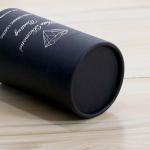 30ml Perfume Kraft Cardboard Paper Tube Packaging Hot Stamping Logo