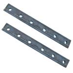Carbon Steel Material Railway Fish Plates 15kg 18kg 22kg Weight Arema Standard