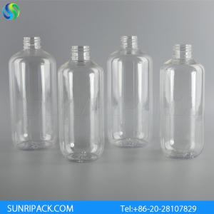 Quality 250ml boston round plastic bottle, 350ml boston plastic bottle wholesale