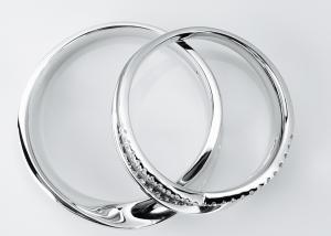 Quality Classic Bright Shine Exquisite Technology Jewellery Couple Rings wholesale
