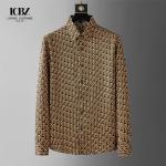 Full Sleeve Mens Designer Fashion Casual Long Sleeve Shirt Fabric Printing for
