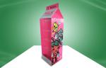 POP Cardboard Display Promoting Kid Milk Bars