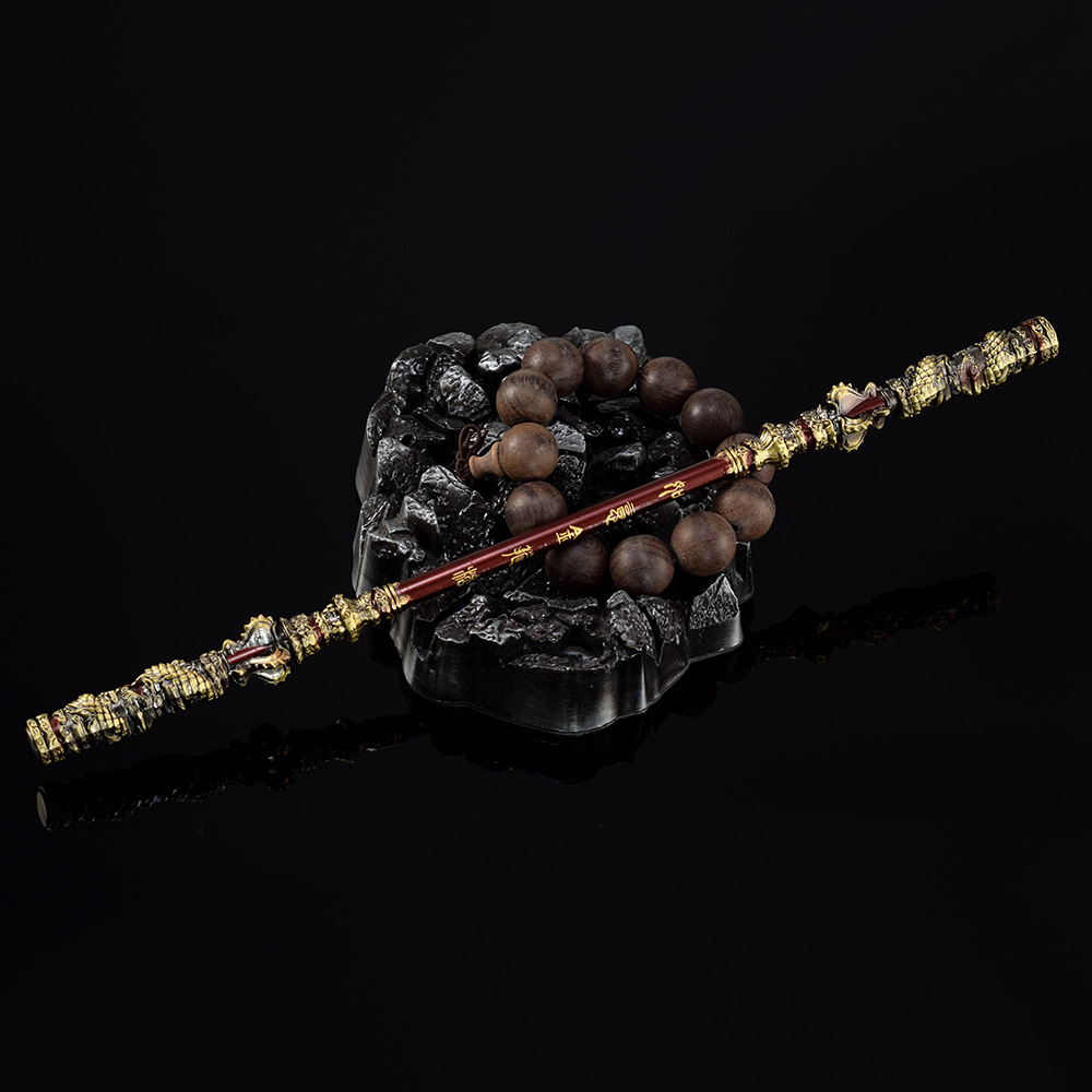Solid Pattern 35CM Full Metal Ruyi Jingu Bang Model Ideal for Anniversary Celebration