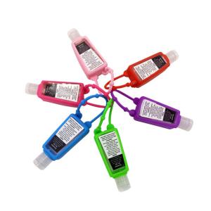 Quality Slim 30ml 1oz Hand Sanitizer With Silicone Holder wholesale