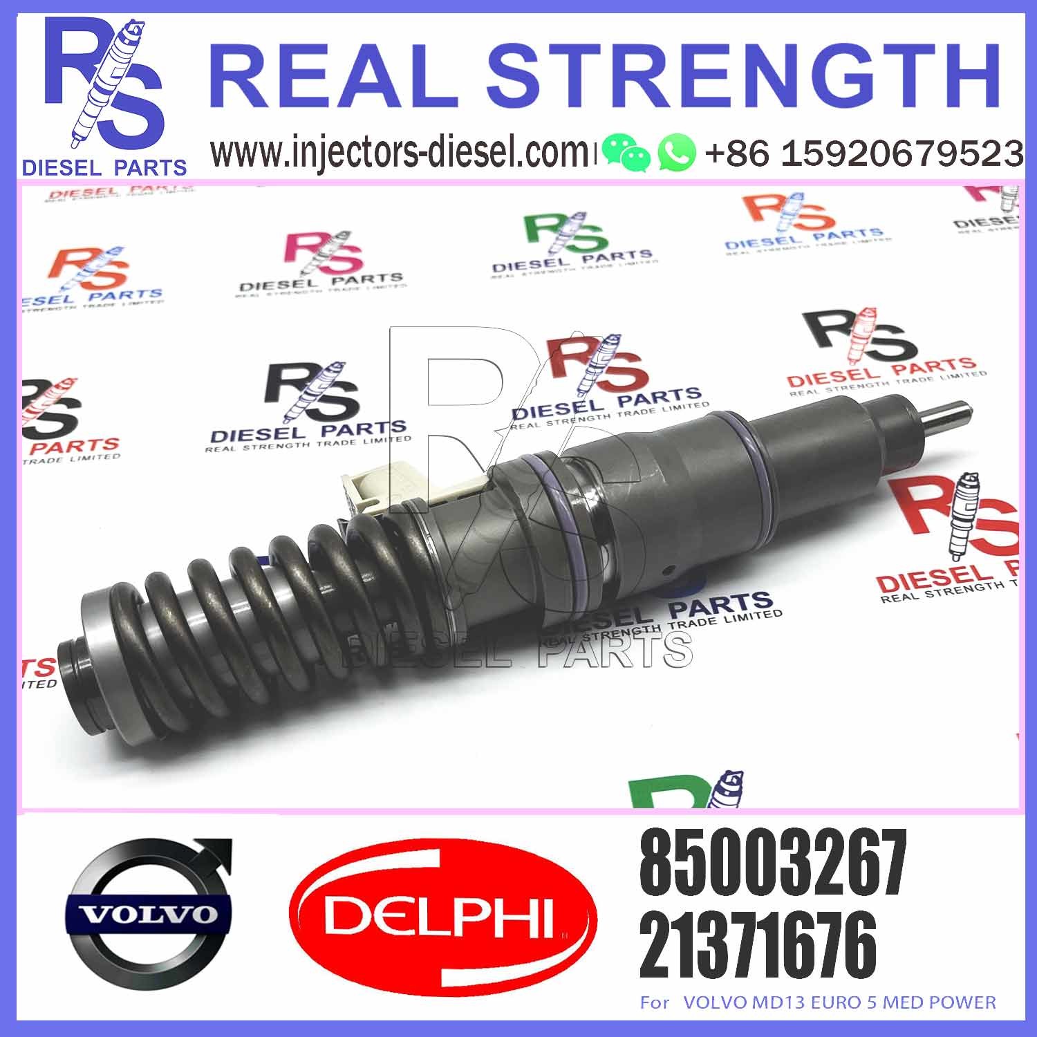 Diesel Fuel Common Rail Injector 21371676 BEBE4D25002 85003267 For E3.18 E3.0 E3.1 New Technology