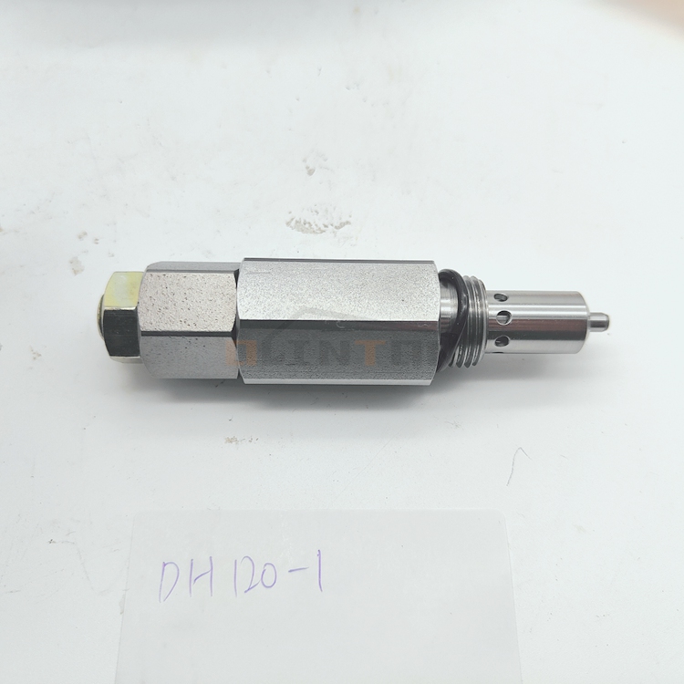 Construction Works Excavator Hydraulic Parts Relief Valve for DH120-1
