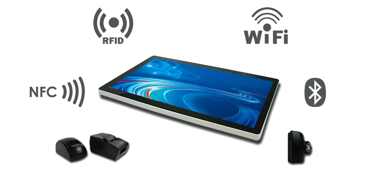 21.5Inch 250cd/M2 Interactive Touch Screen Kiosk