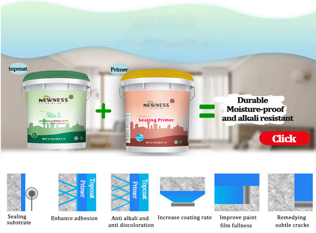 Building Coating Interior Wall Paint Emulsion with Supper Coverage CAS No. 9003-01-4