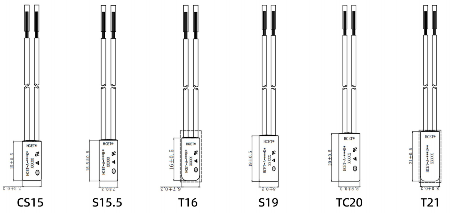 HCET-A Series Bimetallic Temperature Controlled Switches (TDS) For Transformer Auto Reset