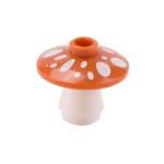 100pcs ABS colorful city field streetscape accessories plant mushroom building