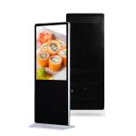 Indoor Floor Standing Ddigital Signage Screens 49" Standalone Network Kiosk
