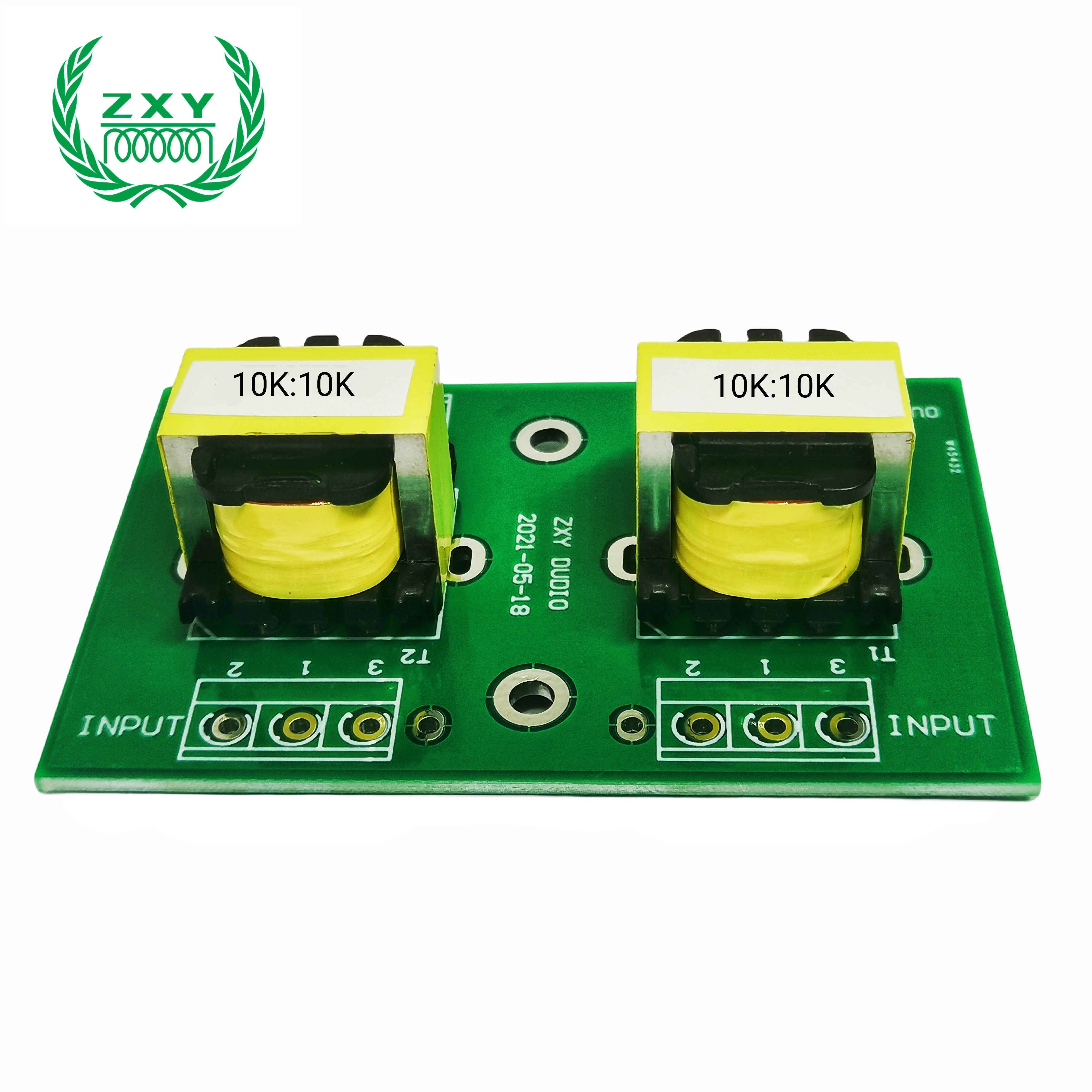 Customized Audio Frequency Transformer Permalloy ZXY2207-600:600 10K:10K 10K:600&pcba