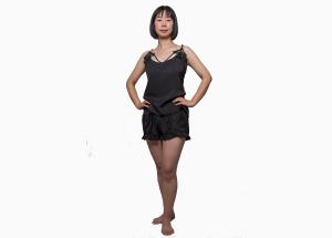 Quality Sexy Silky Stylish Womens Satin Pyjamas Ladies Sleeveless Top and Wide Ruffled Pant wholesale