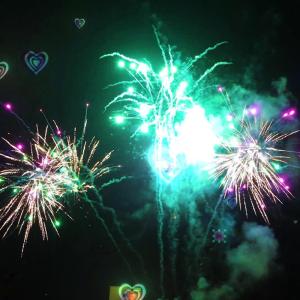 Quality Professional Outdoor Cake Fireworks 228 Shots Stadium Celebration 1.3g wholesale