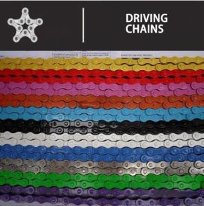 Quality ODM Colourful Bicycle Transmission Drive Chains 4020 2010 ISO9001 wholesale