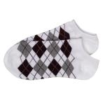 Custom design, color high quality pure cotton argyle Ankle Socks