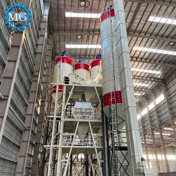 Wall Putty Sand Cement Mixing Equipment Ceramic Dry Mix Powder Mortar Mixer