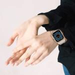38 42mm Luxury Two Color Integrated TPU Waterproof Components For Apple Watch