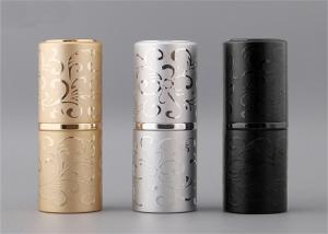 Quality 15ml 30 Ml Unique Travel Glass Perfume Spray Bottle Gold Lipstick Shape wholesale