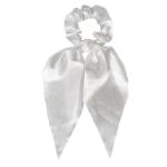 Satin Fabric Scrunchies solid color ribbon hair tie
